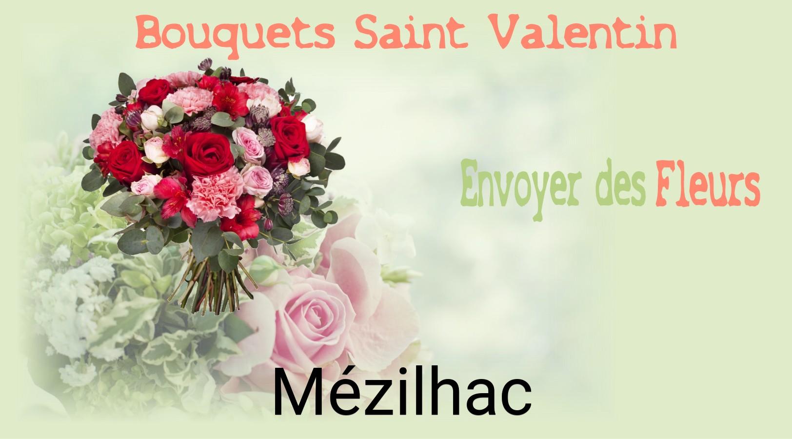 Roses de Saint-Valentin livrées à Mézilhac